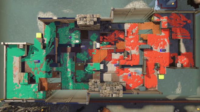 Turf War battles are decided by which team has covered the most turf in their color.
