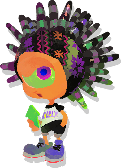 Murch is a young sea urchin-like creature whose spines resembles dreadlocks.