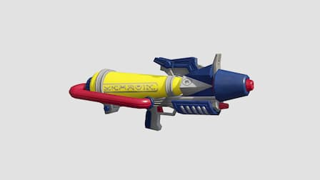 The Splattershot Pro weapon