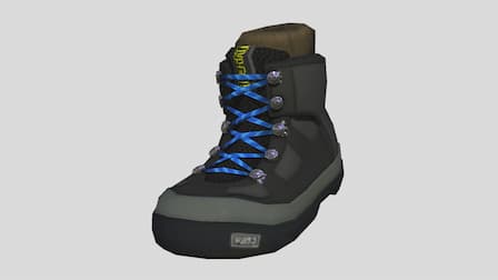 A hiking boot