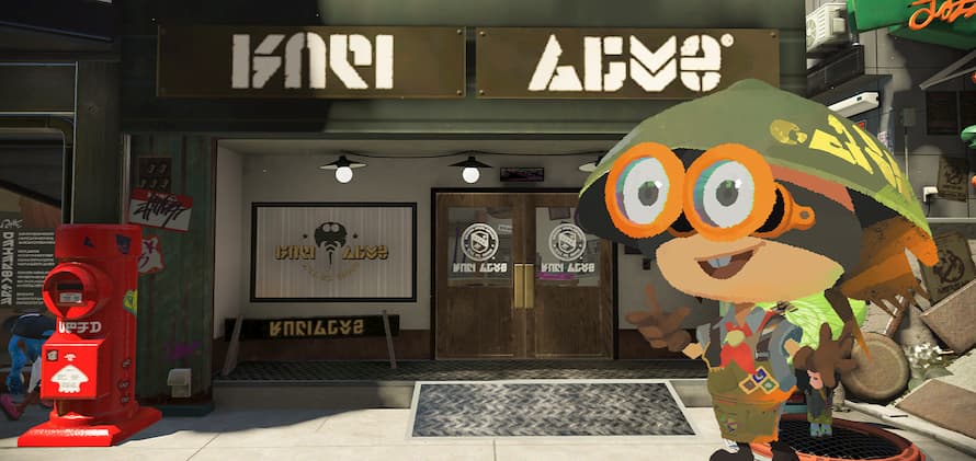 Sheldon depicted outside the second Ammo Knights store location